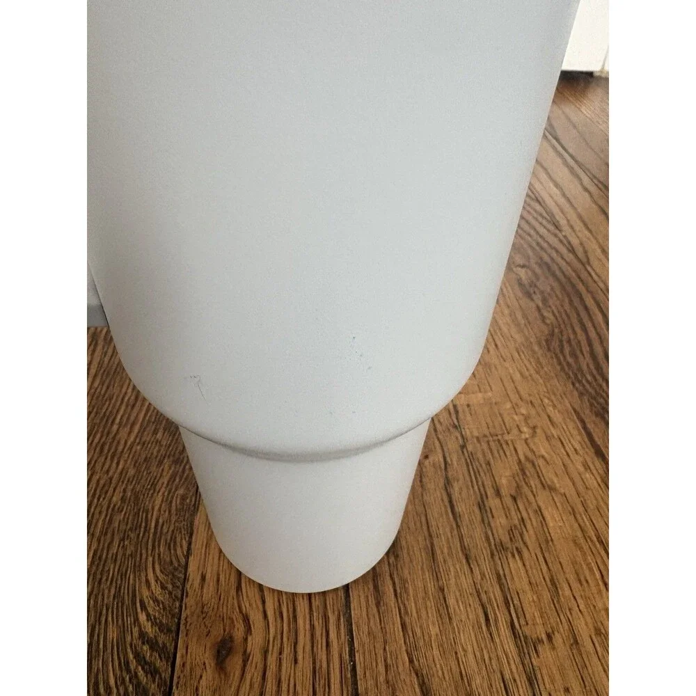 Stanley Quencher H2.0 FlowState 40 oz Tumbler White Pink No Straw Cup Handle